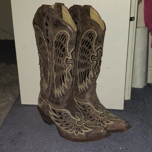 BEAUTIFUL Corral Vintage Cowboy Boots - Picture 1 of 4
